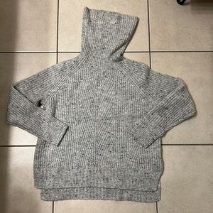 Madewell grey knit turtleneck